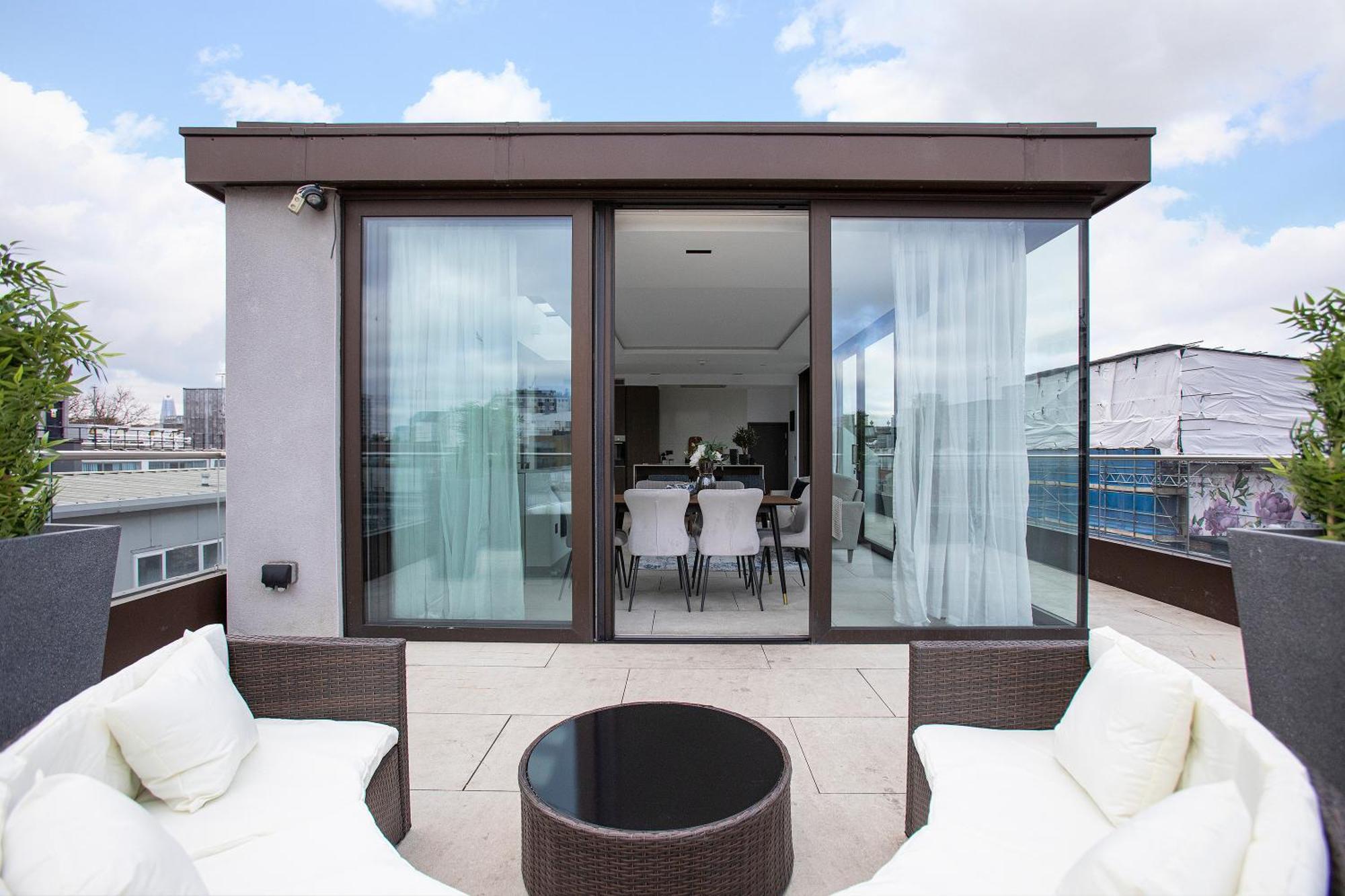 Stunning 3 Bedroom Penthouse Private Terrace Ac * Londres